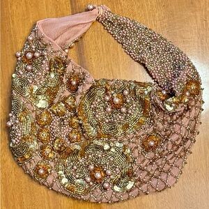 Mignonne Gavigan Le Charlot Pearl Toffee Scarf Necklace